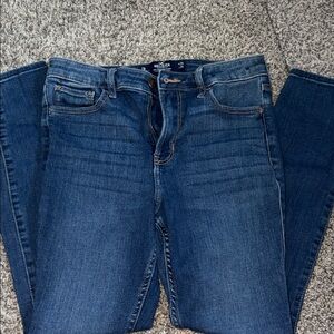 Hollister Dark Blue Skinny Jeans for Women